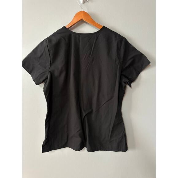 Womens Size M Scrub Star Breast Cancer Scrub Top - Picture 4 of 6